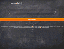Tablet Screenshot of morecowbell.dj
